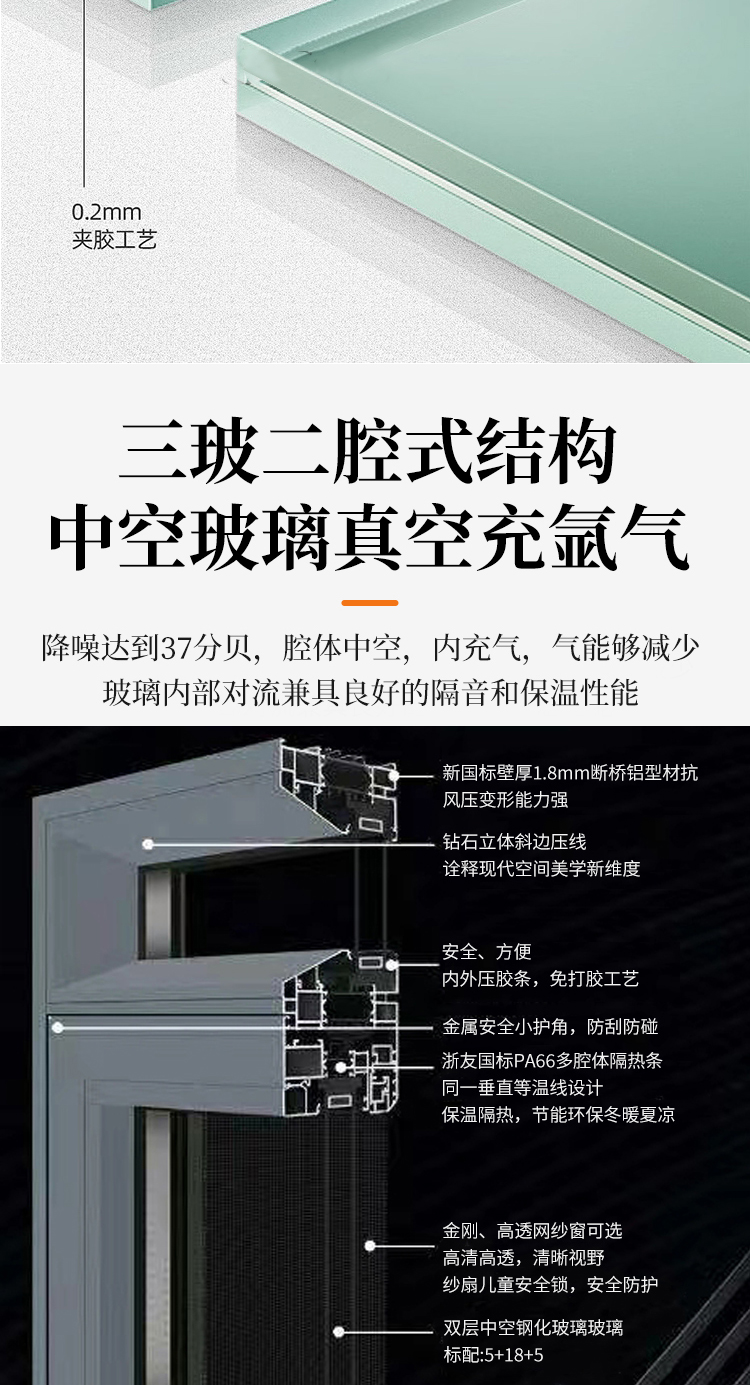 苏州上海无锡铝合金隔音窗封阳台岗亭雨棚钢结构断桥铝庭院阳光房(图8)