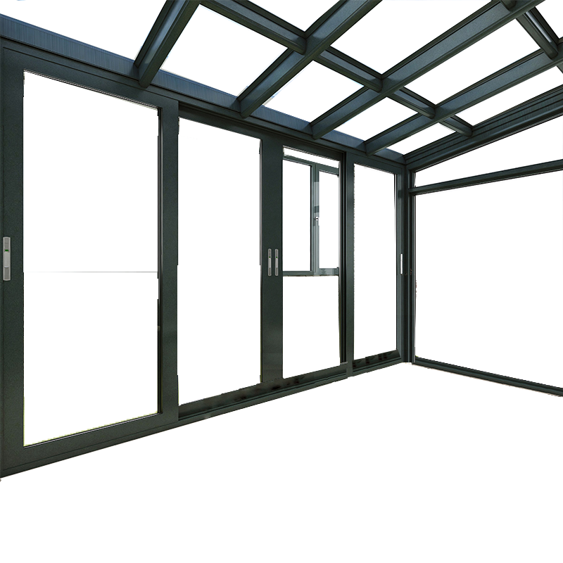 欧迪克格雷诺铝合金玻璃阳光房 别墅楼顶露台阳台玻璃阳光房定制(图6)