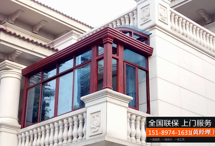 常州无锡苏州欧式阳光房露台断桥铝合金门窗封阳台别墅玻璃房定制(图61)