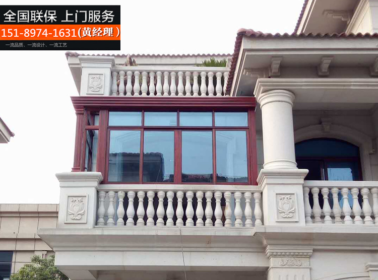 常州无锡苏州欧式阳光房露台断桥铝合金门窗封阳台别墅玻璃房定制(图69)