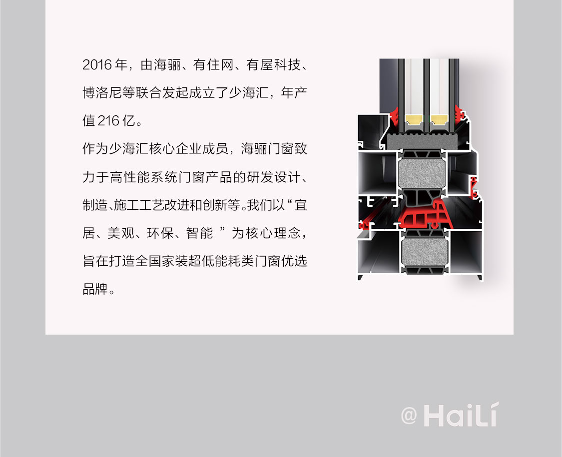 海骊HAILIDW户外庭院别墅平台露台铝包木阳光房断桥铝合金系统窗(图3)