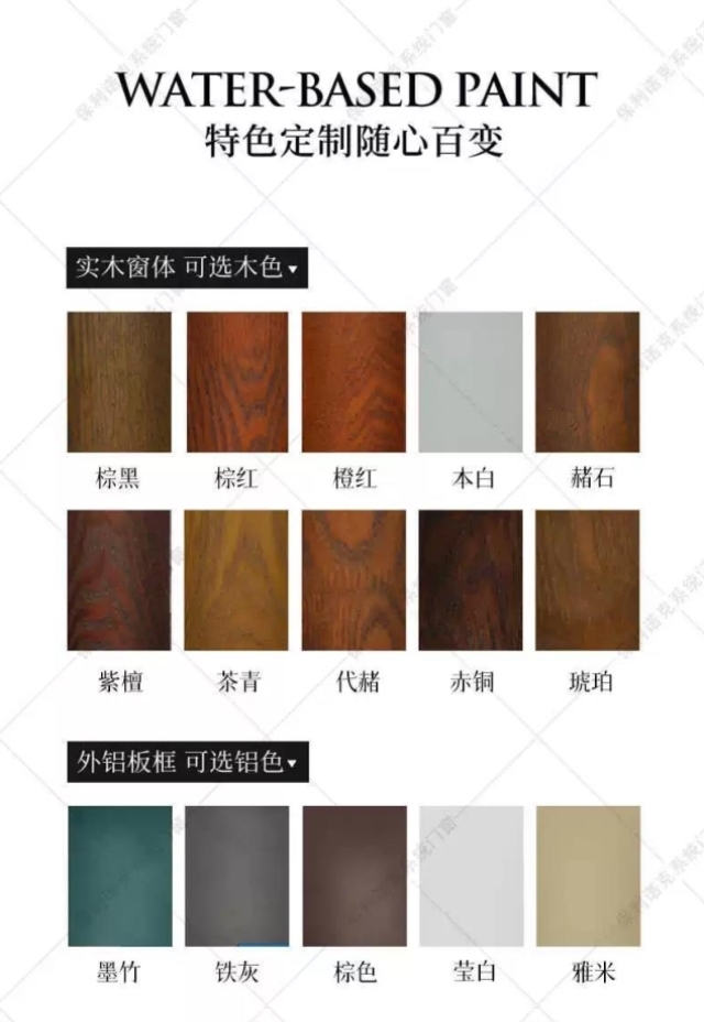 保利诺克德式铝包木阳光房断桥铝合金夹胶钢化玻璃保温隔热实木门(图14)