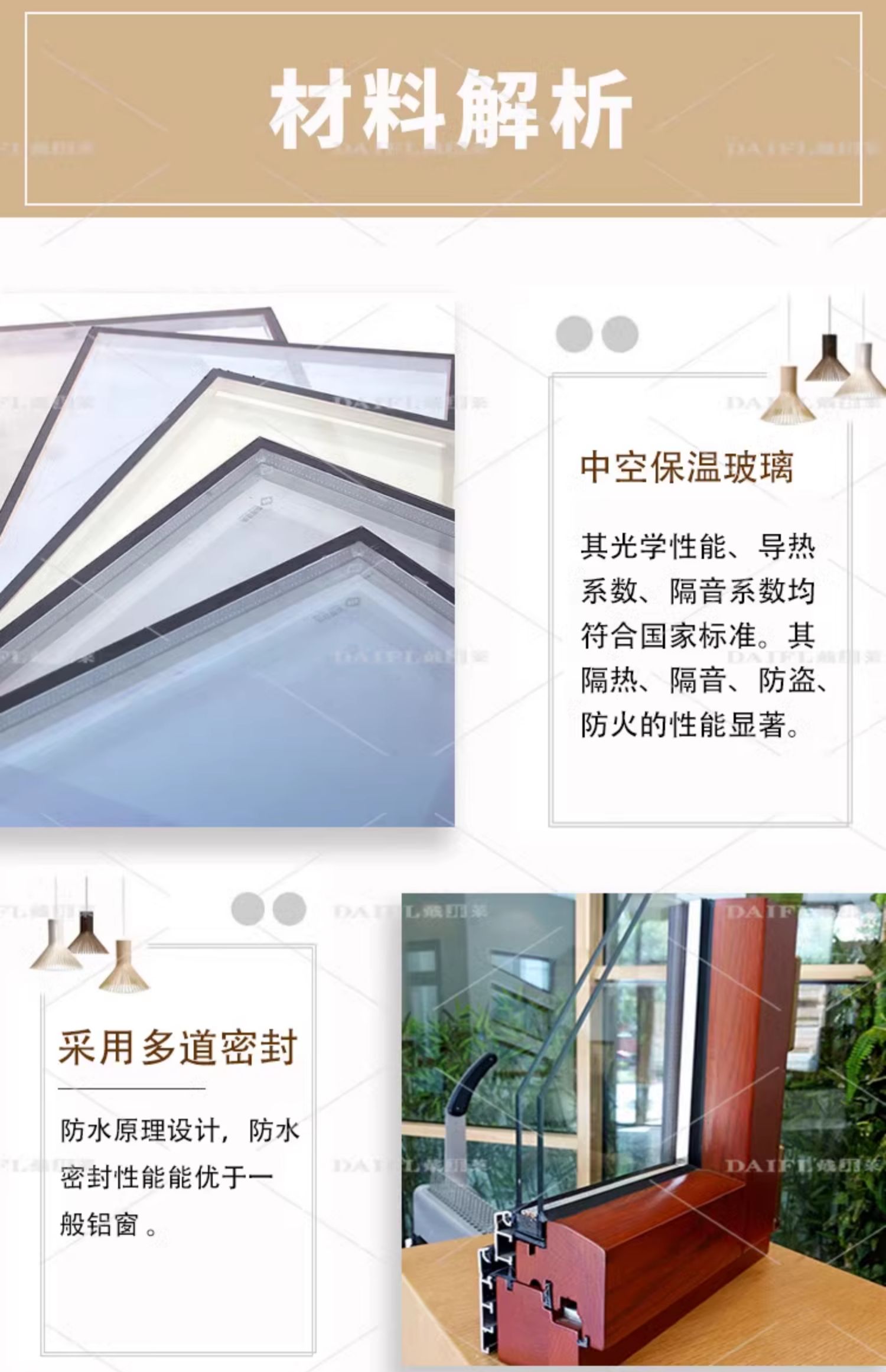 厂家直销花园露台平台复式铝包木阳光房实木门窗钢结构断桥铝合金(图13)