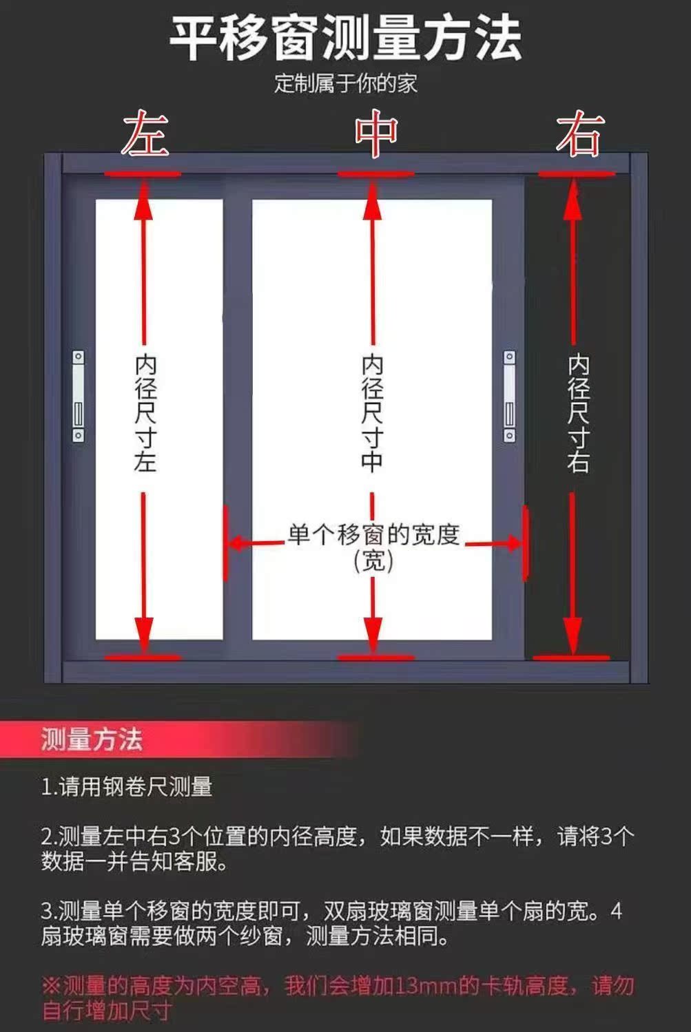 定制铝合金纱窗推拉式自装家用小金刚网塑钢窗纱窗防蚊防鼠高清网(图1)