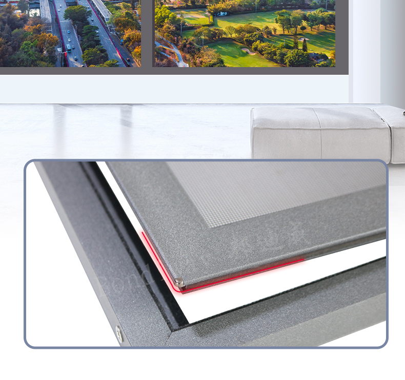 内开窗高透金刚网纱窗免打孔自装防盗防护平开窗户儿童锁防蚊纱窗(图11)