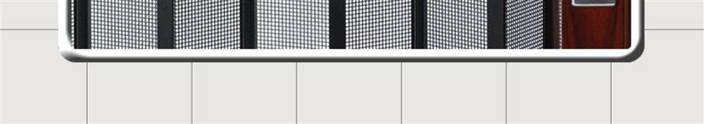 金刚网折叠推拉纱门家用加厚伸缩门隐形带防盗锁折叠铝合金门定制(图18)