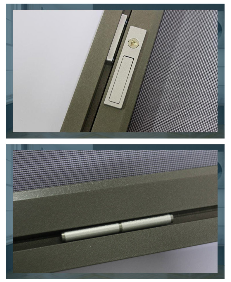 北京金刚网纱门金钢网纱窗防盗窗折叠沙门可拆卸纱窗防儿童防宠物(图10)