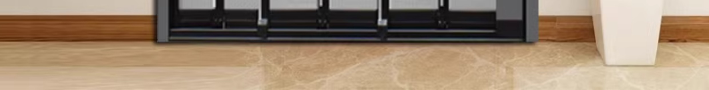 金刚网折叠纱门大门推拉式纱门极窄平网防猫狗老鼠铝合金隐形纱窗(图10)