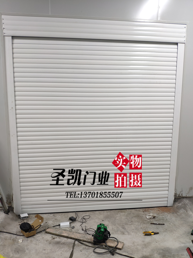 常州卷帘门定做安装电动遥控别墅车库门自动卷闸门商铺铝合金防盗(图13)