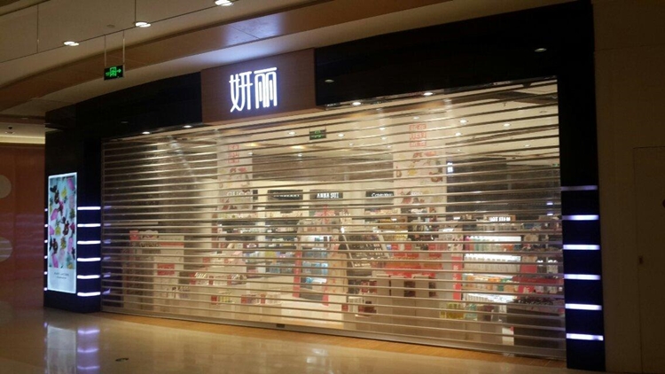 常州卷帘门定做安装电动遥控别墅车库门自动卷闸门商铺铝合金防盗(图19)