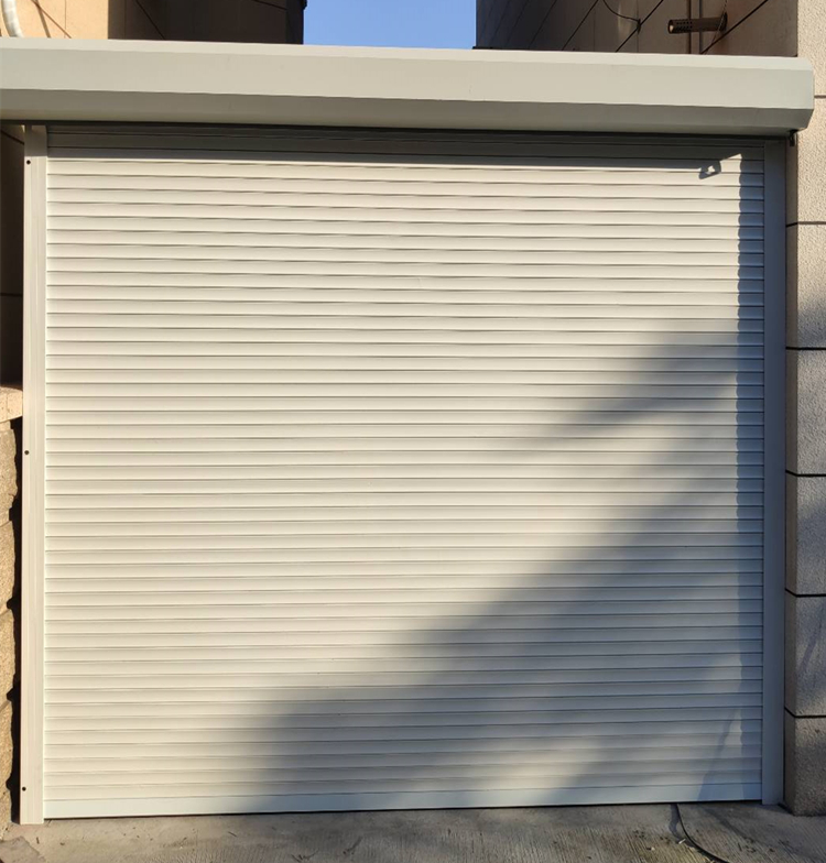 无锡卷帘门定做安装电动遥控车库门别墅家用铝合金商铺透明水晶门(图12)
