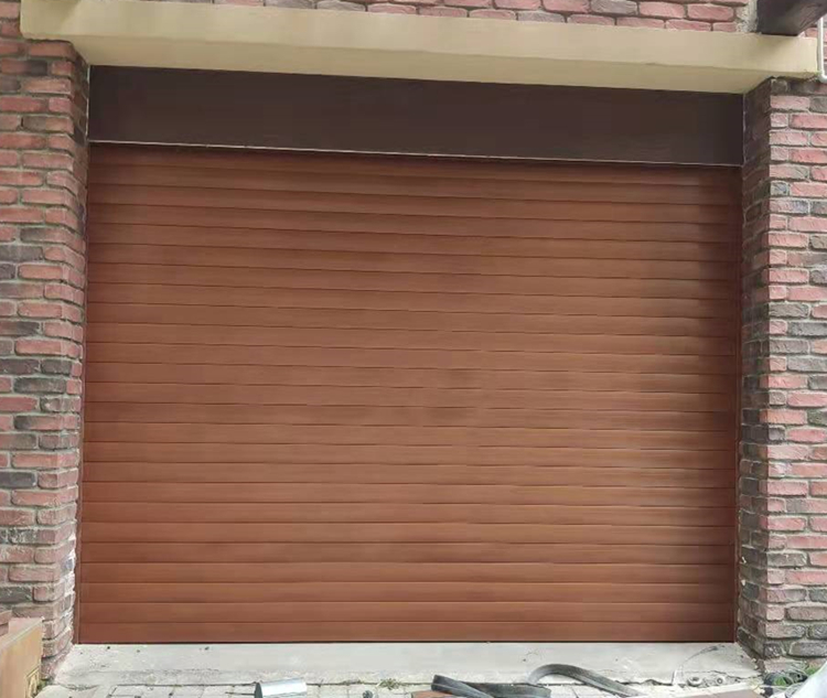 常州定制电动遥控卷帘门PVC快速门抗风门水晶门卷闸门高档车库门(图10)