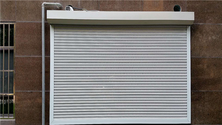 上海电动卷帘门遥控车库门自动铝合金门家用卷闸门商铺防盗门定做(图15)