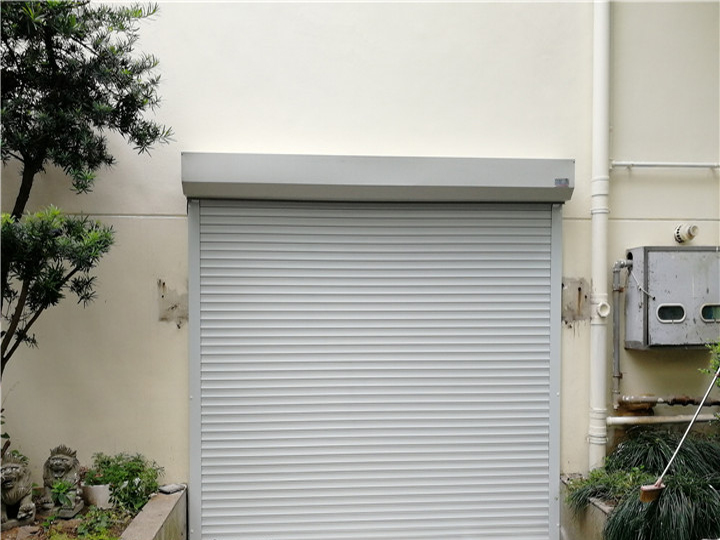 上海电动卷帘门遥控车库门自动铝合金门家用卷闸门商铺防盗门定做(图9)