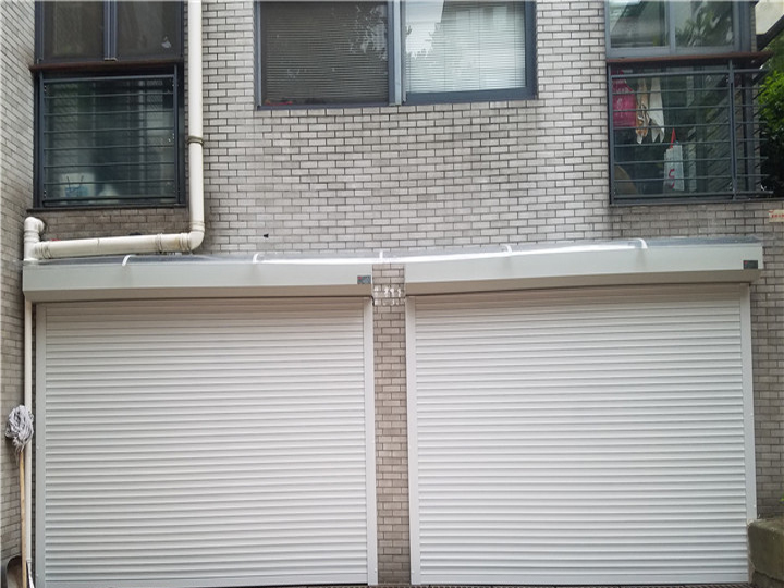 上海电动卷帘门遥控车库门自动铝合金门家用卷闸门商铺防盗门定做(图8)