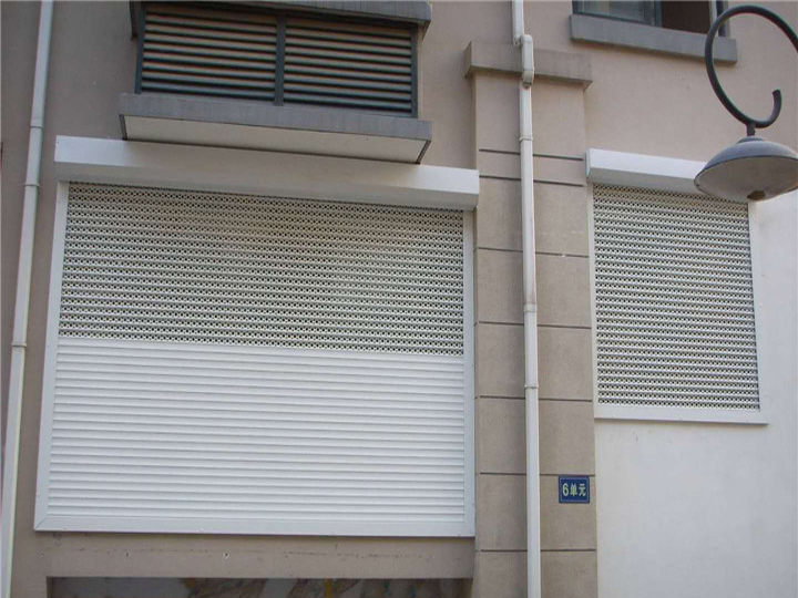 上海电动卷帘门遥控车库门自动铝合金门家用卷闸门商铺防盗门定做(图16)