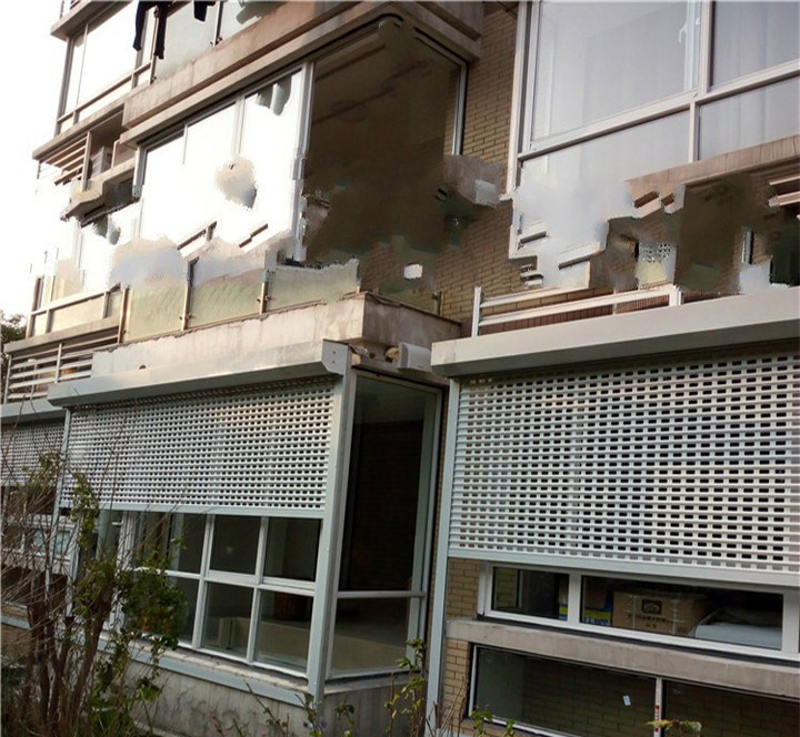 上海电动卷帘门遥控车库门自动铝合金门家用卷闸门商铺防盗门定做(图27)