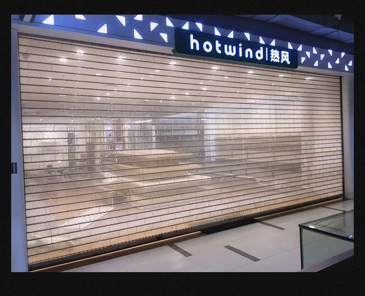 嘉兴南湖别墅车库卷帘门海宁商铺家用卷帘门嘉善平湖电动卷帘门(图10)