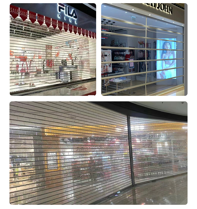 pvc快速卷帘门自动升降门无尘车间工业电动感应门堆积卷闸门定制(图16)