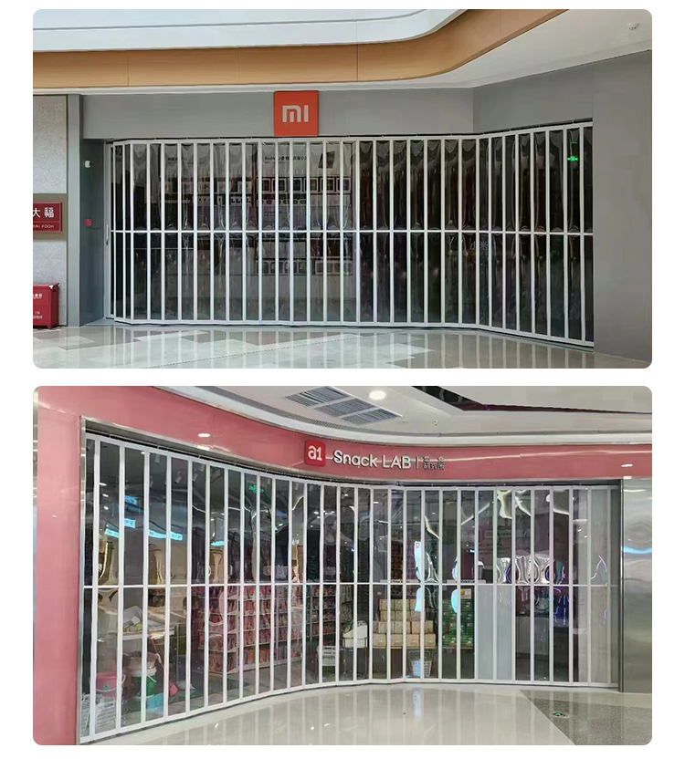 pvc快速卷帘门自动升降门无尘车间工业电动感应门堆积卷闸门定制(图18)