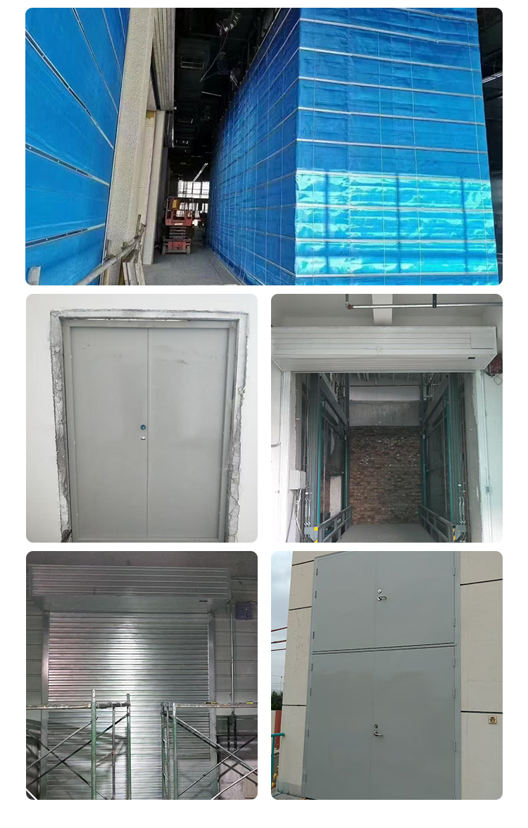 pvc快速卷帘门自动升降门无尘车间工业电动感应门堆积卷闸门定制(图20)