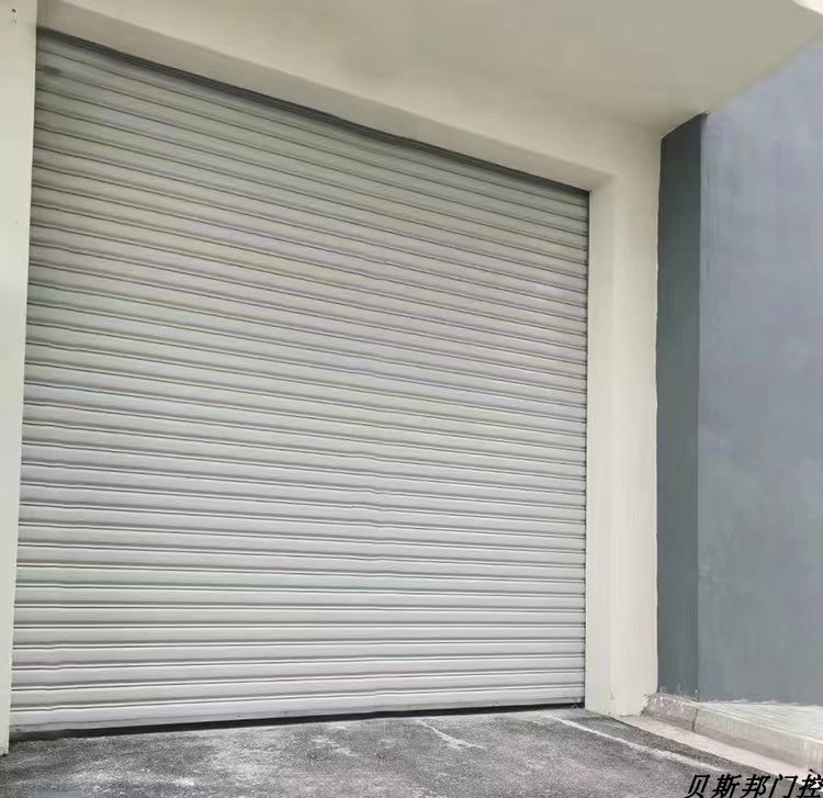 电动车库门卷帘门翻板门电机电动卷帘门定制苏州地区上门测量安装(图9)