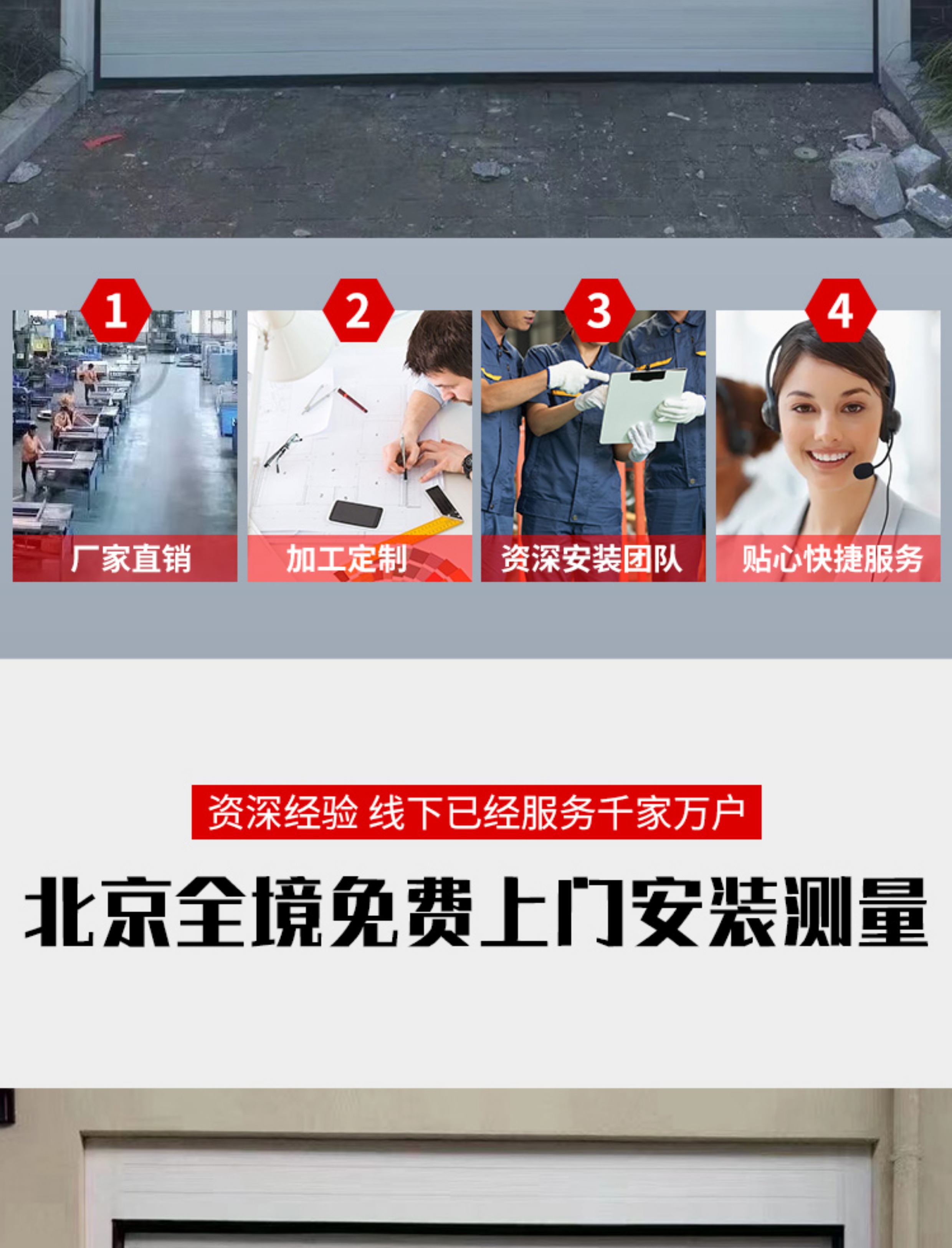 北京直销别墅车库门商铺防盗水晶卷帘门智能铝合金保温电动卷帘门(图8)