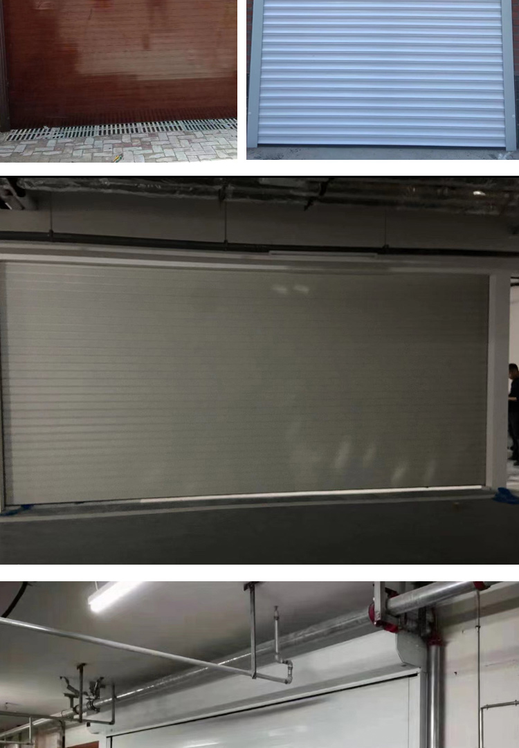 北京直销别墅车库门商铺防盗水晶卷帘门智能铝合金保温电动卷帘门(图24)