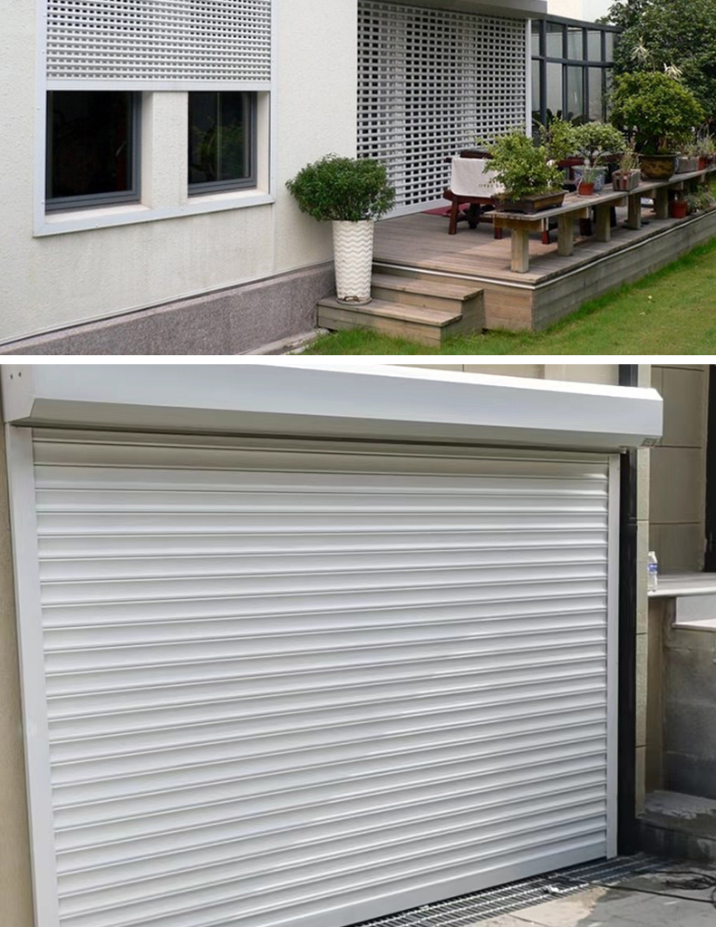 上海电动卷帘门定做维修车库门自动铝合金门家用卷闸门商铺防盗门(图17)