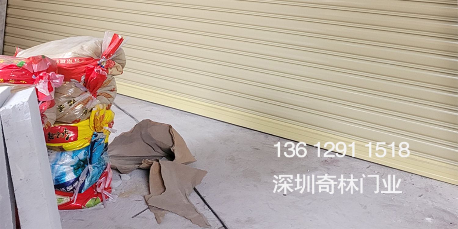 深圳卷闸门定做安装手动电动卷帘门彩钢无声不锈钢铝合金卷闸门(图19)