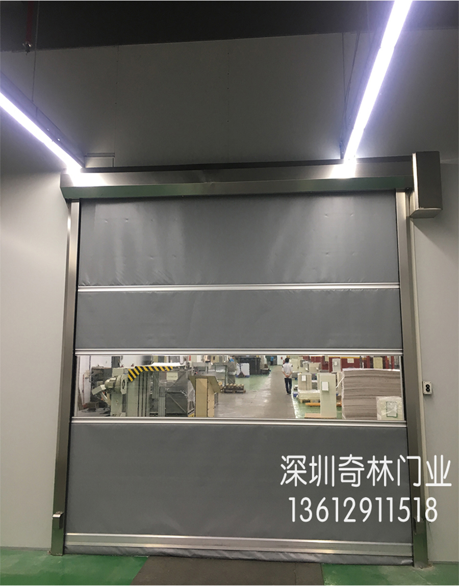 深圳卷闸门定做安装手动电动卷帘门彩钢无声不锈钢铝合金卷闸门(图24)