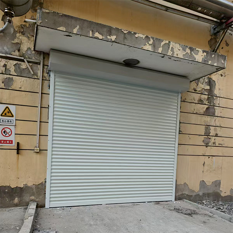 定做铝合金电动卷帘门卷闸门车库门厂房抗风门手机wifi无线控制(图5)