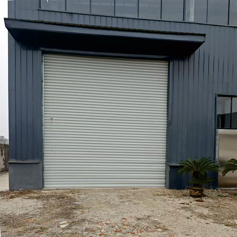 定做铝合金电动卷帘门卷闸门车库门厂房抗风门手机wifi无线控制(图8)