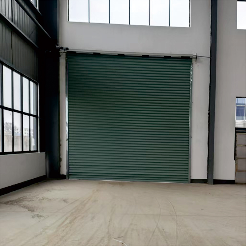 定做铝合金电动卷帘门卷闸门车库门厂房抗风门手机wifi无线控制(图9)