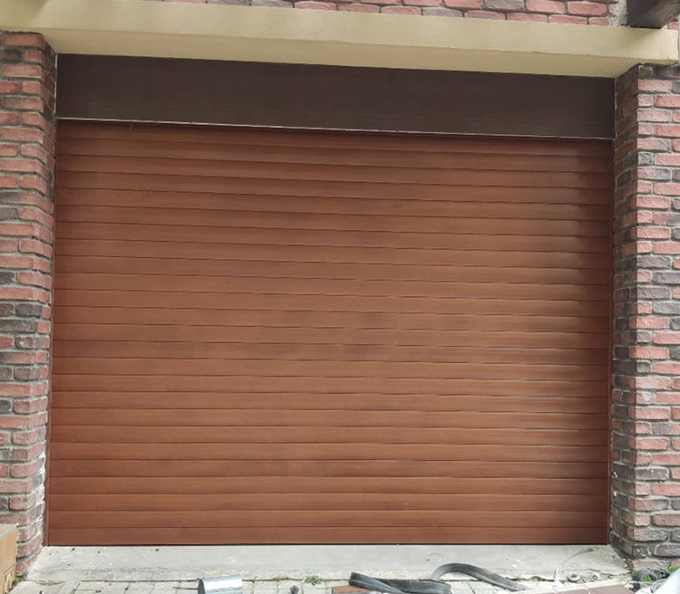 无锡卷帘门定做安装电动遥控车库门别墅家用铝合金商铺透明水晶门(图9)