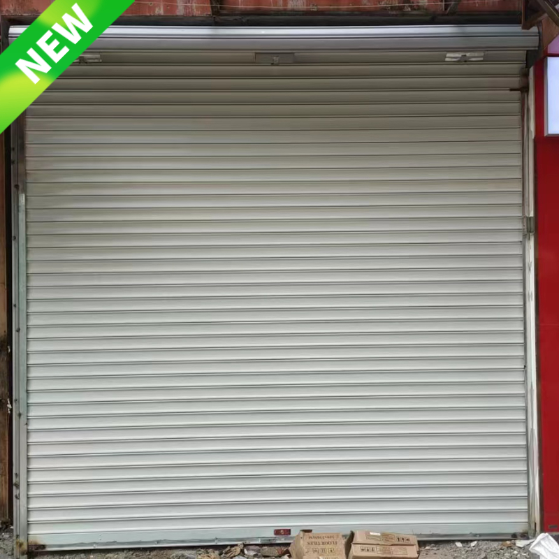 定制彩钢镀锌卷闸门无声卷闸门抗风门电动卷帘门电动卷闸门(图4)