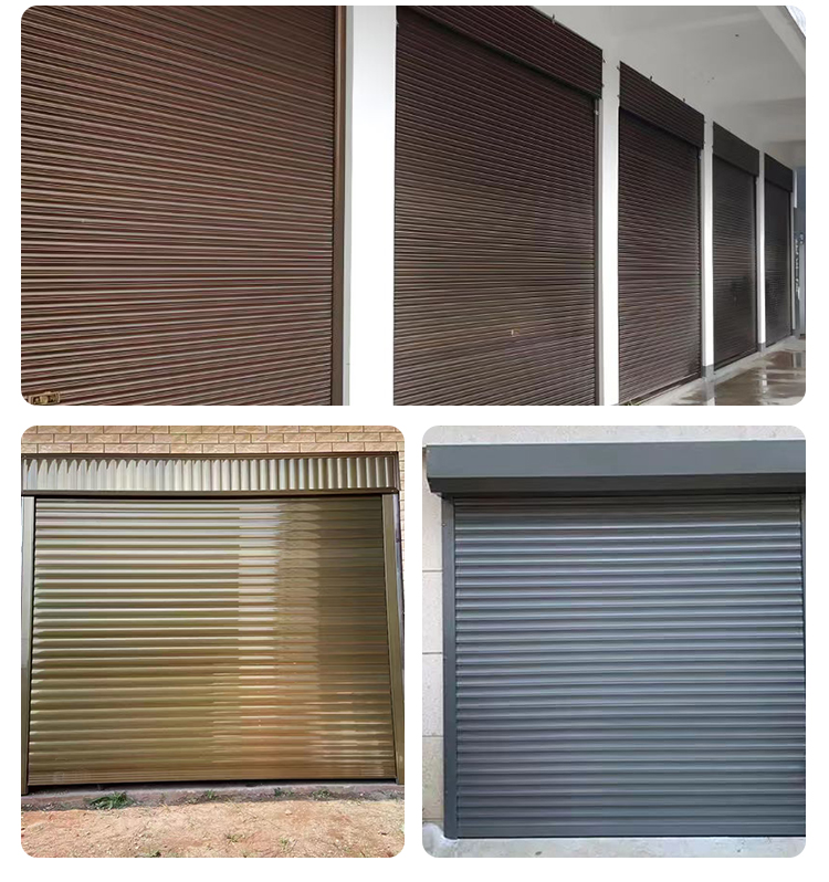 苏州电动卷帘门遥控车库门自动铝合金门快速卷闸门商铺防盗门定做(图15)