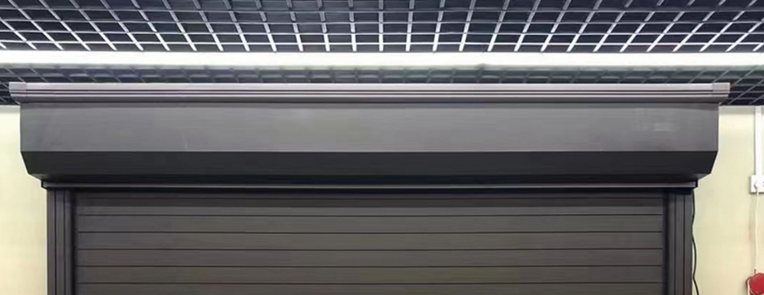 铝合金卷帘门防盗遥控保温自动升降电动静音卷帘门商铺别墅车库门(图15)