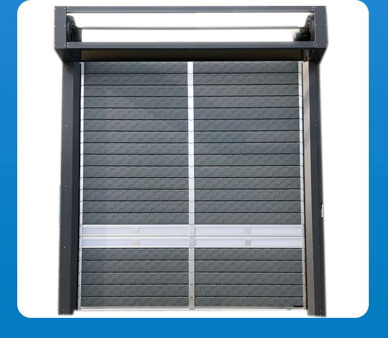 贸源净化快速卷帘门涡轮螺旋工业硬质铝合金快速卷帘门电动感应(图12)