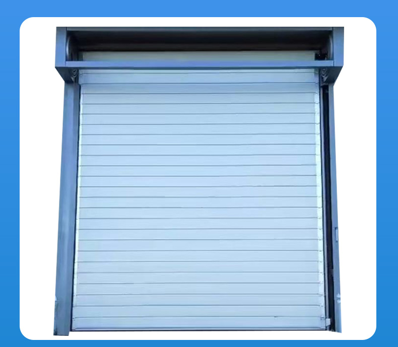 贸源净化快速卷帘门涡轮螺旋工业硬质铝合金快速卷帘门电动感应(图11)