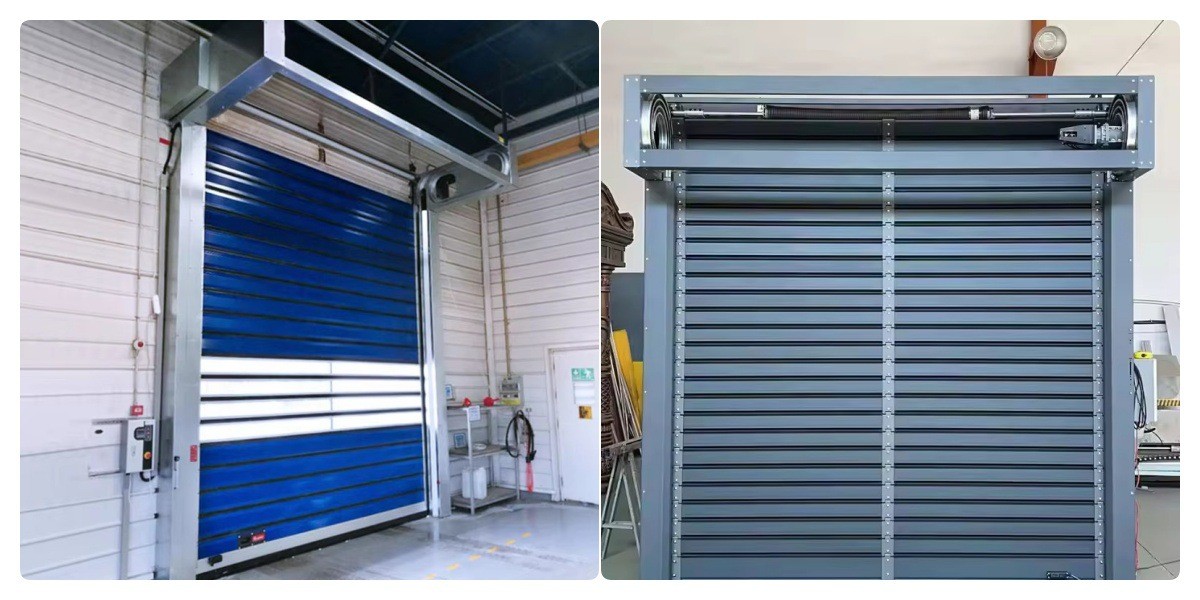 涡轮硬质快速门厂房设备车间自动升降门快速提升门螺旋快速卷帘门(图8)