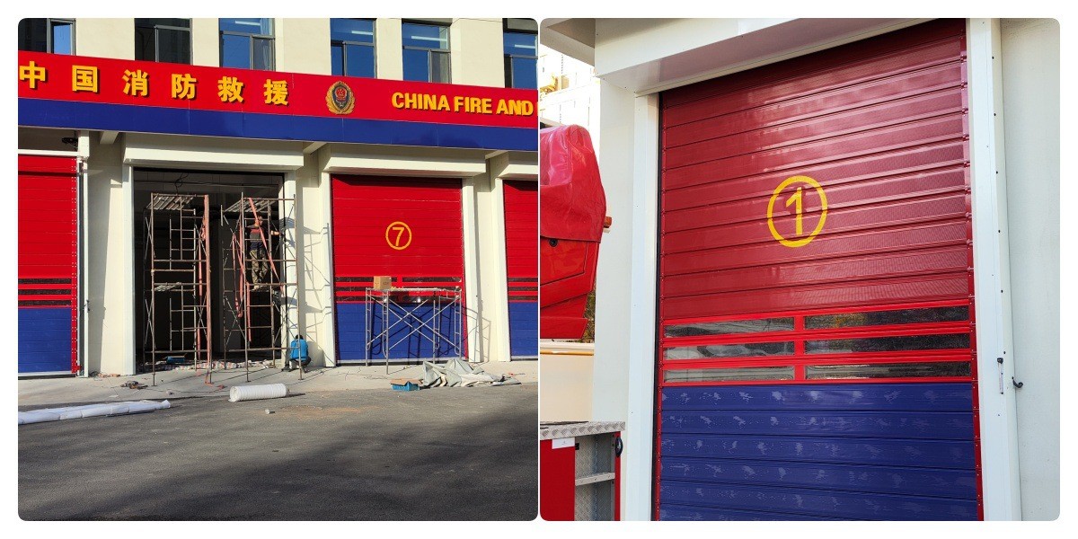 涡轮硬质快速门厂房设备车间自动升降门快速提升门螺旋快速卷帘门(图10)