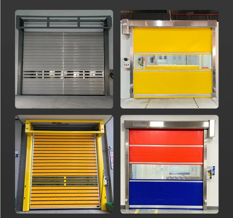 涡轮硬质快速门厂房设备车间自动升降门快速提升门螺旋快速卷帘门(图11)