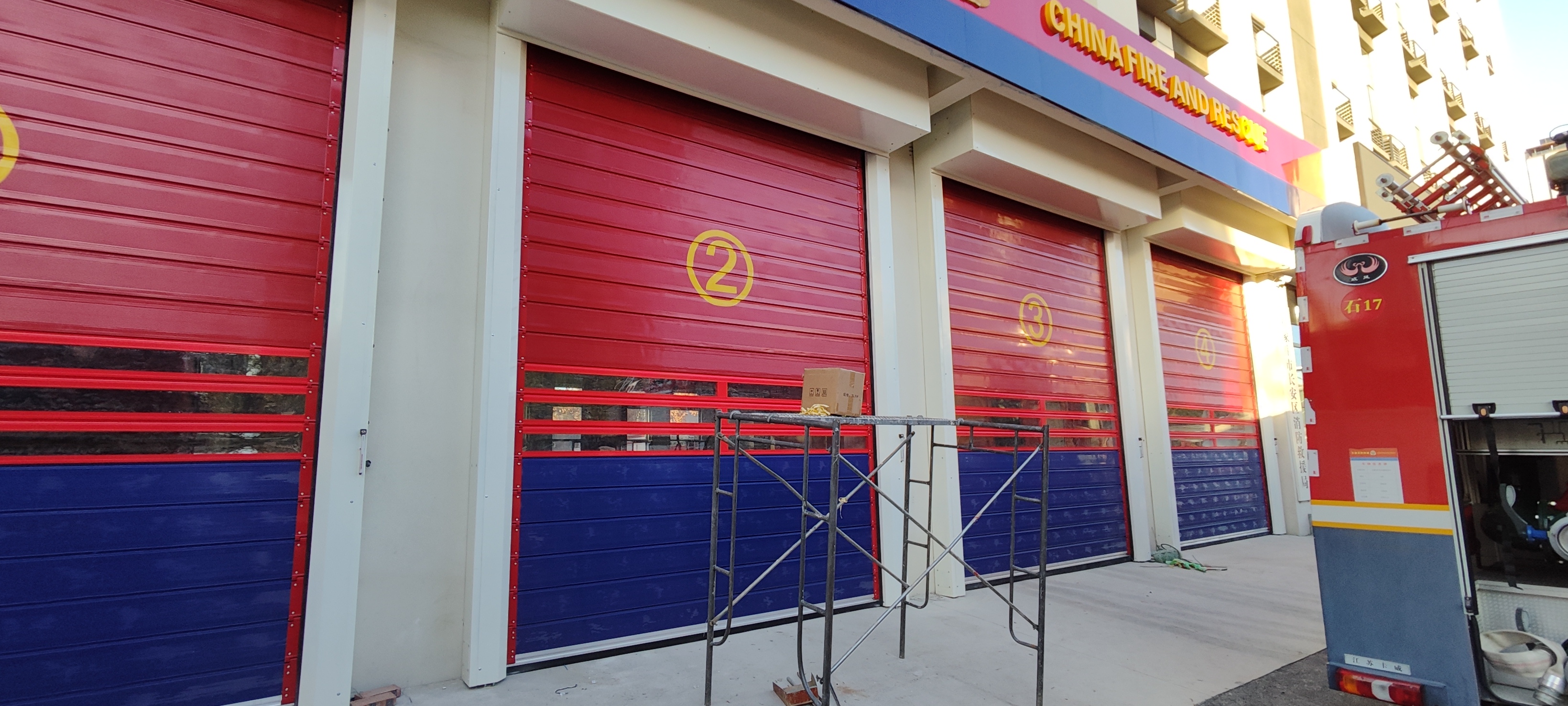 涡轮硬质快速门厂房设备车间自动升降门快速提升门螺旋快速卷帘门(图16)