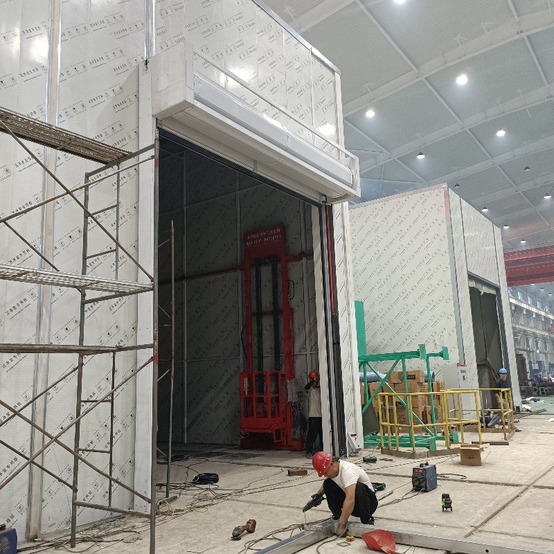 涡轮硬质快速门厂房设备车间自动升降门快速提升门螺旋快速卷帘门(图17)