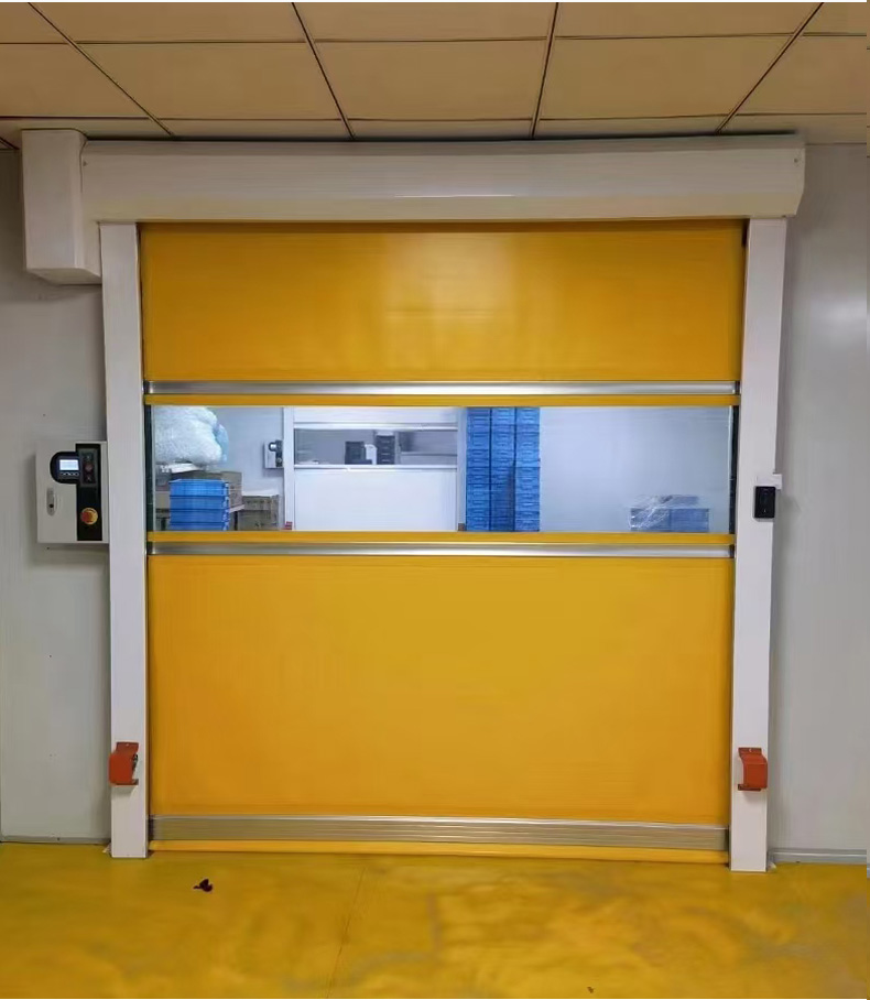 快速卷帘门不锈钢卷帘门pvc卷帘门电动卷帘门水晶门铝合金门(图13)