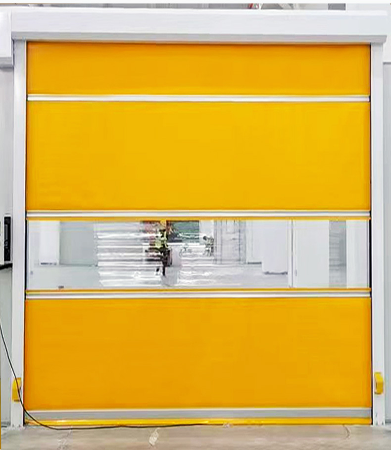 快速卷帘门不锈钢卷帘门pvc卷帘门电动卷帘门水晶门铝合金门(图15)