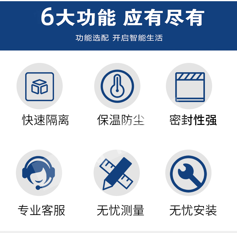 上海快速pvc快速卷帘门工厂无尘车间自动升降电动感应联动柔性门(图3)