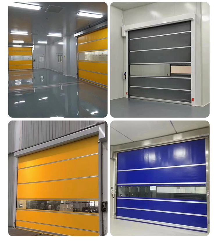 苏州PVC快速卷帘门定制车间电动卷帘门自动升降门快速卷闸门电机(图18)
