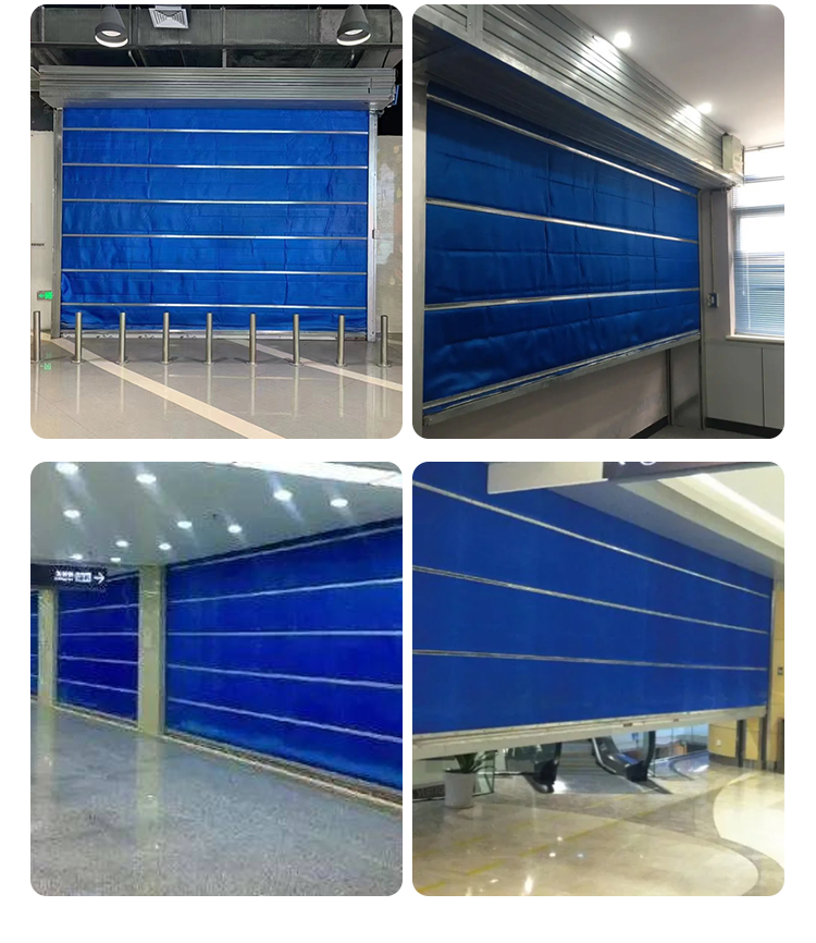 苏州PVC快速卷帘门定制车间电动卷帘门自动升降门快速卷闸门电机(图22)
